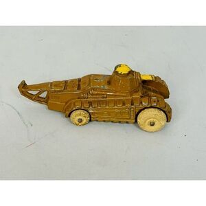 Vintage Barclay toy WW1 Tow Tractor Tank Gun Cannon US Army Car Crew Truck